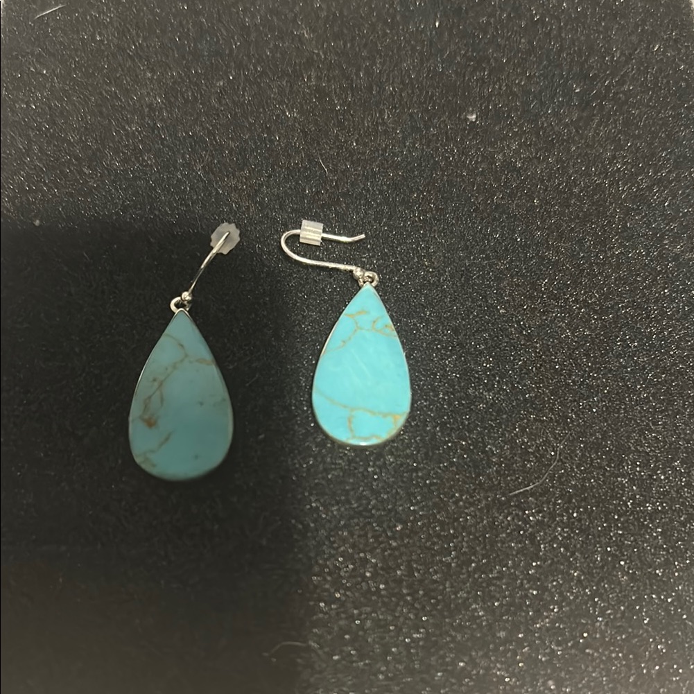 Piper Turquoise Teardrop Earrings